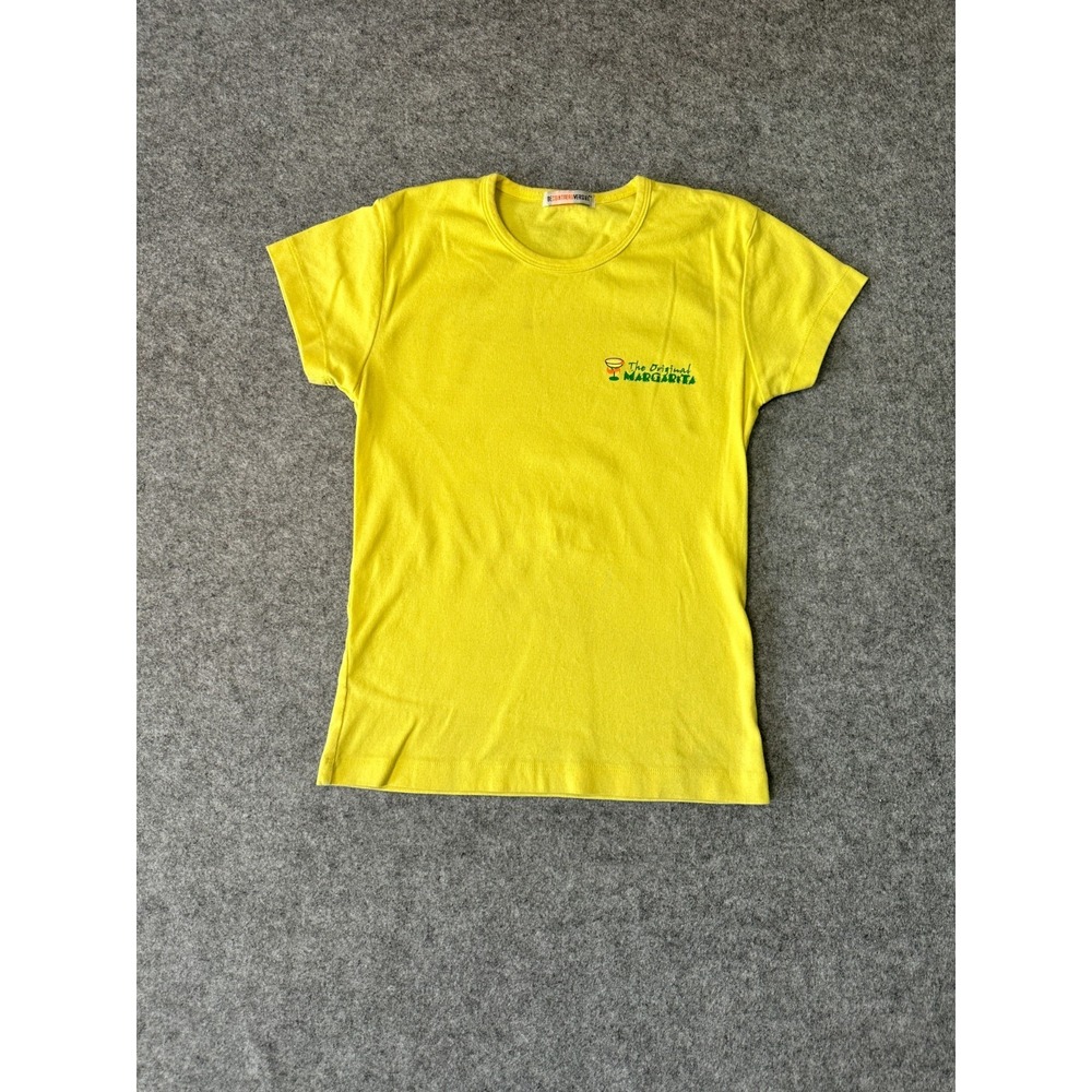 Be Cointreau Versial T-Shirt Womens Yellow Crew Neck The Original Margarita XS
